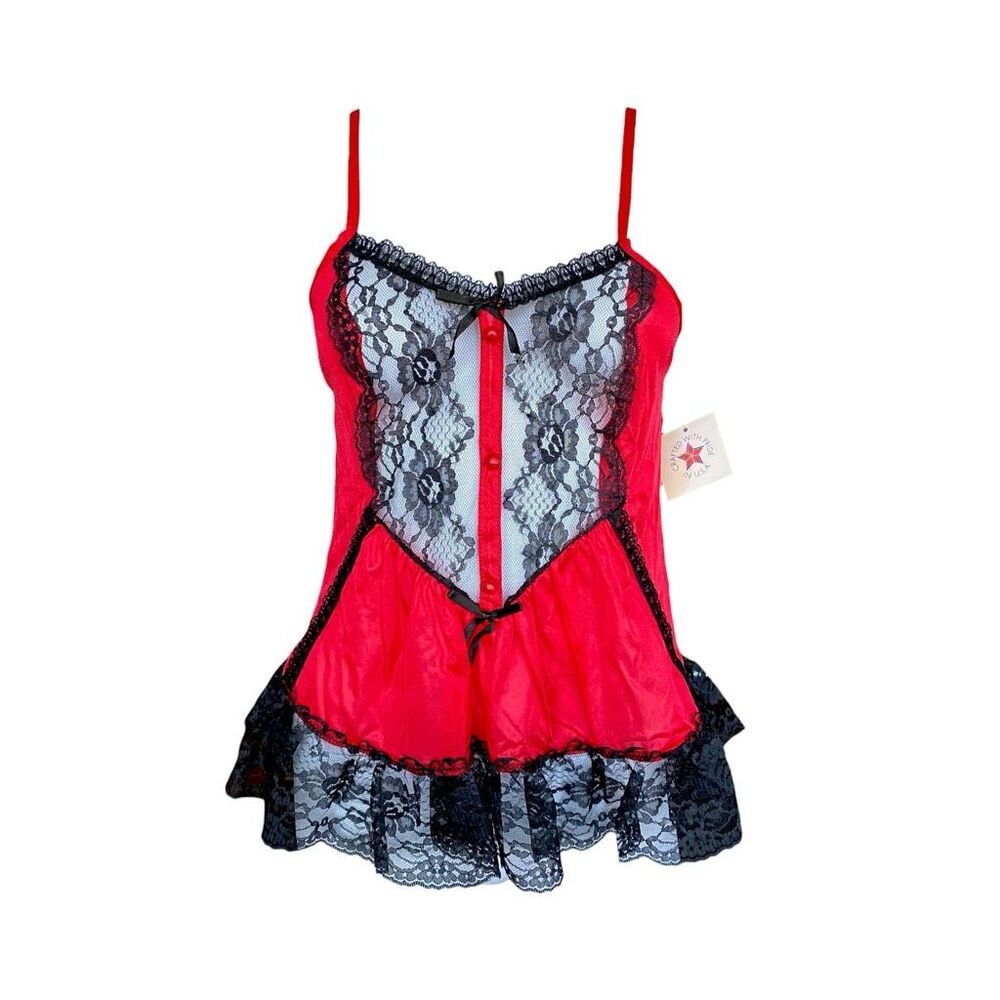 70s vintage goth lace cami top